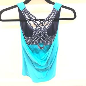 Lululemon cross-back tank.